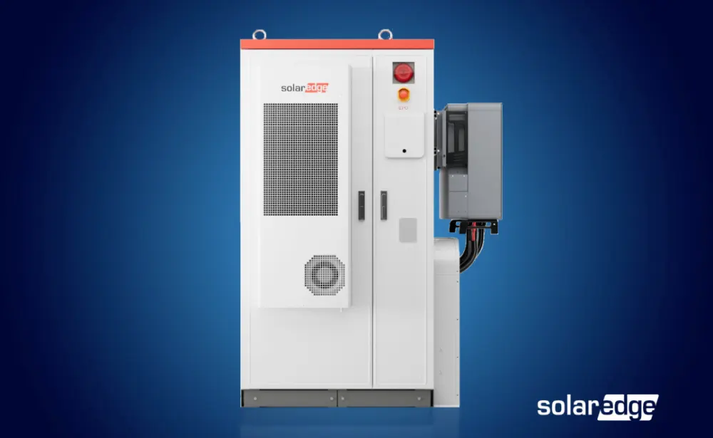SolarEdge C&I BESS CSS-OD 107: Expandable up to 2.1MWh with Less Than 20ms Backup Switching