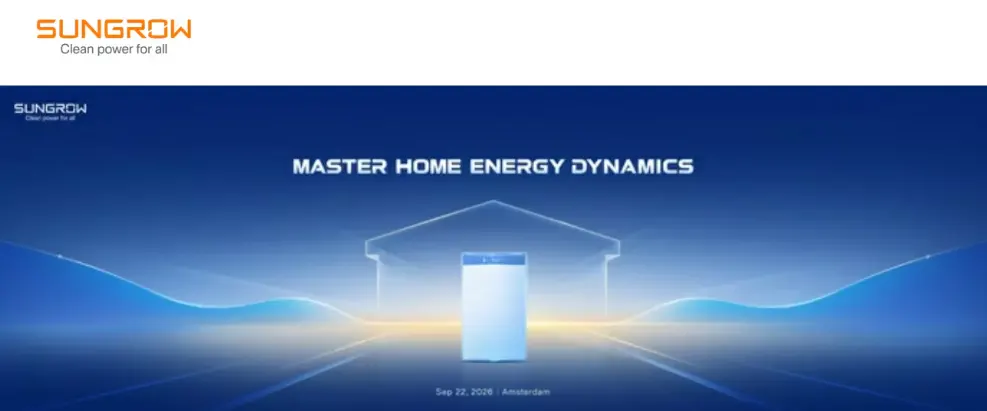 SUNGROW MASTER HOME ENERGY DYNAMICS-Amsterdam