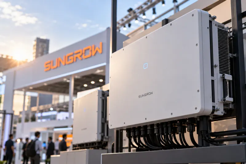 #SNEC2026, Sungrow's 100/110kW commercial & industrial string inverter left a deep impress