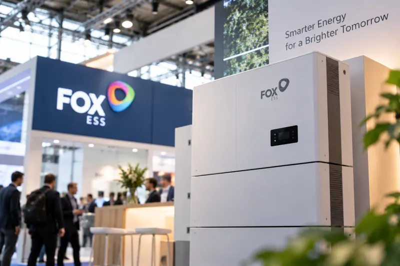 🎥 Fox ESS was one of the stops during our media tour at #IntersolarEurope2026 in Munich.