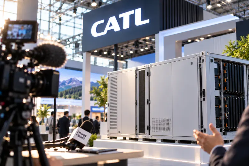 CATL Makes Global Debut of TENER Sodium-Ion Energy Storage System, Ushering in the Era of