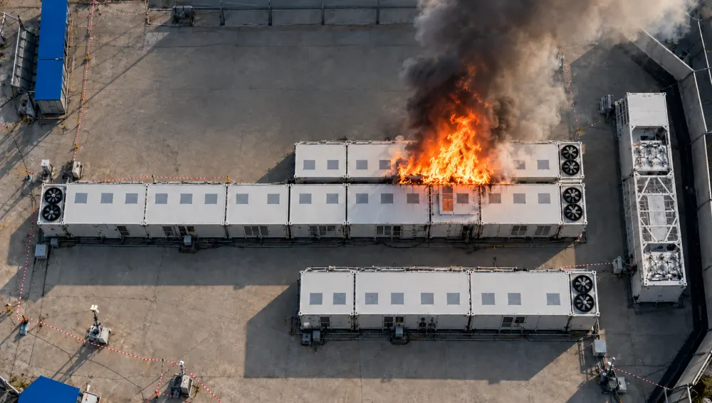 Envision Gen 8 Completes 64 MWh Site Level Fire Test